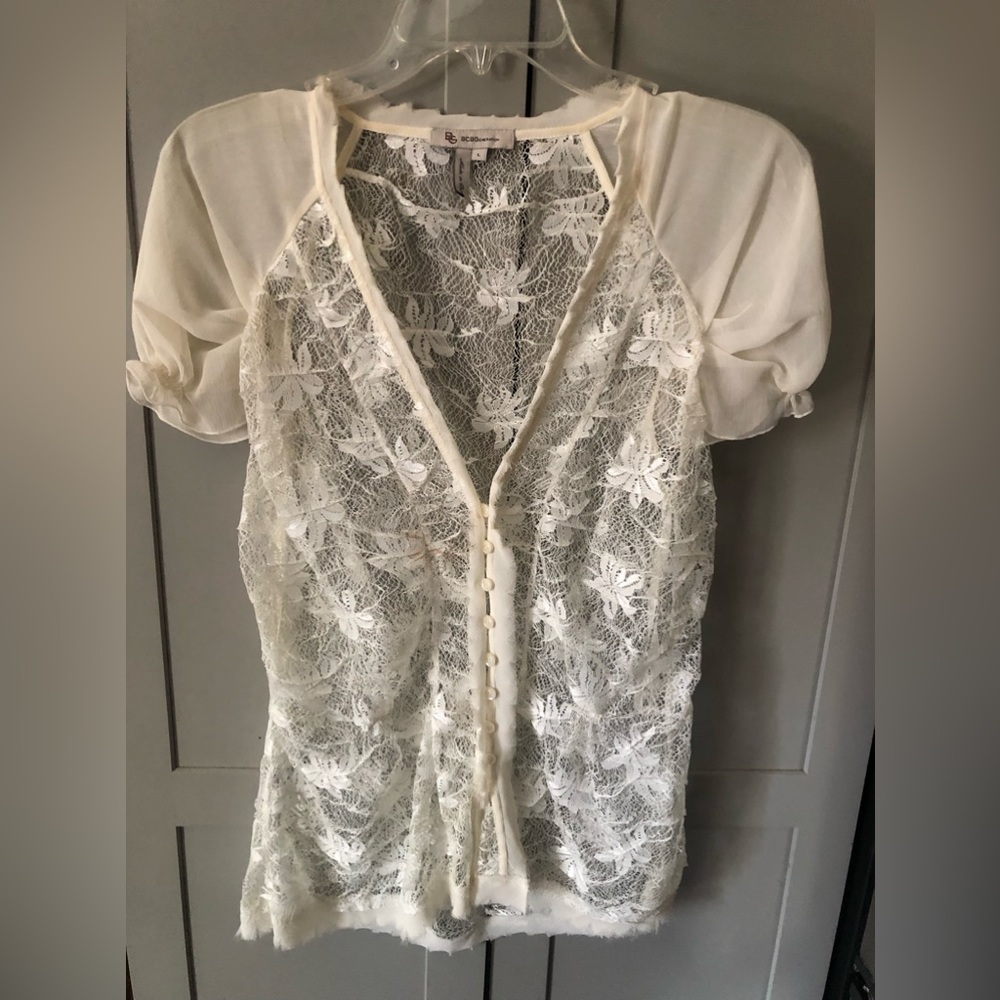 BCBGeneration lace blouse